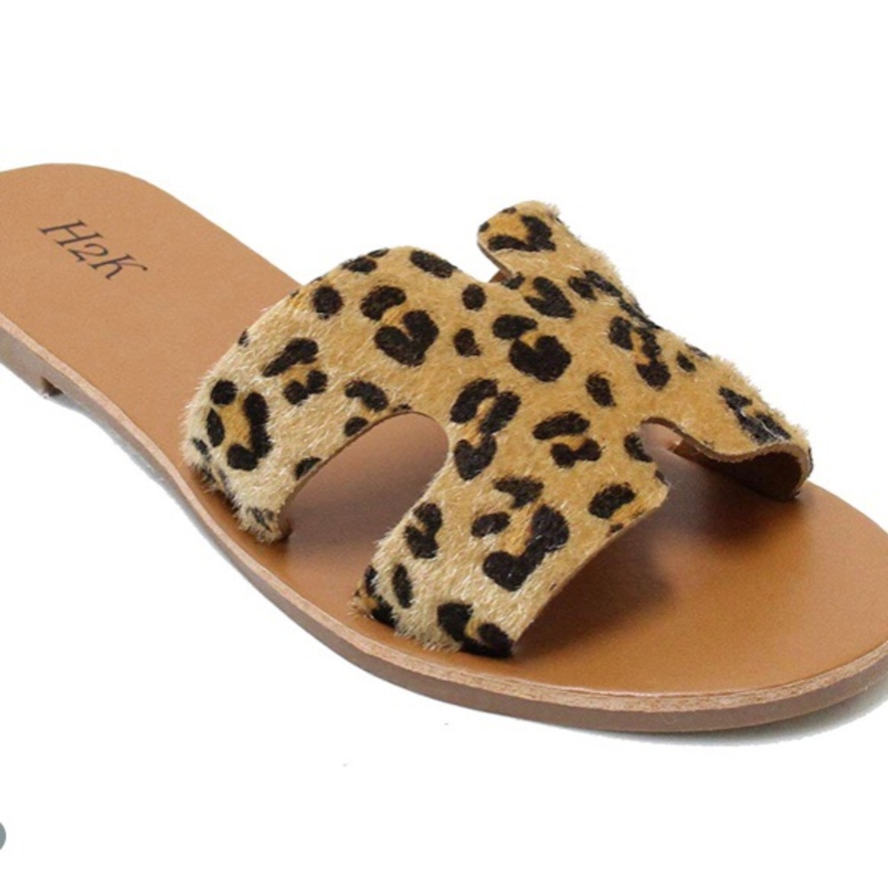 Leopard Print Slides